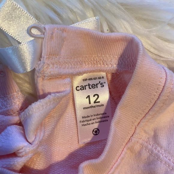 Carter’s Cute Dress for 12 mos old baby girl 😍🤗 color soft peach pink. - Picture 5 of 7
